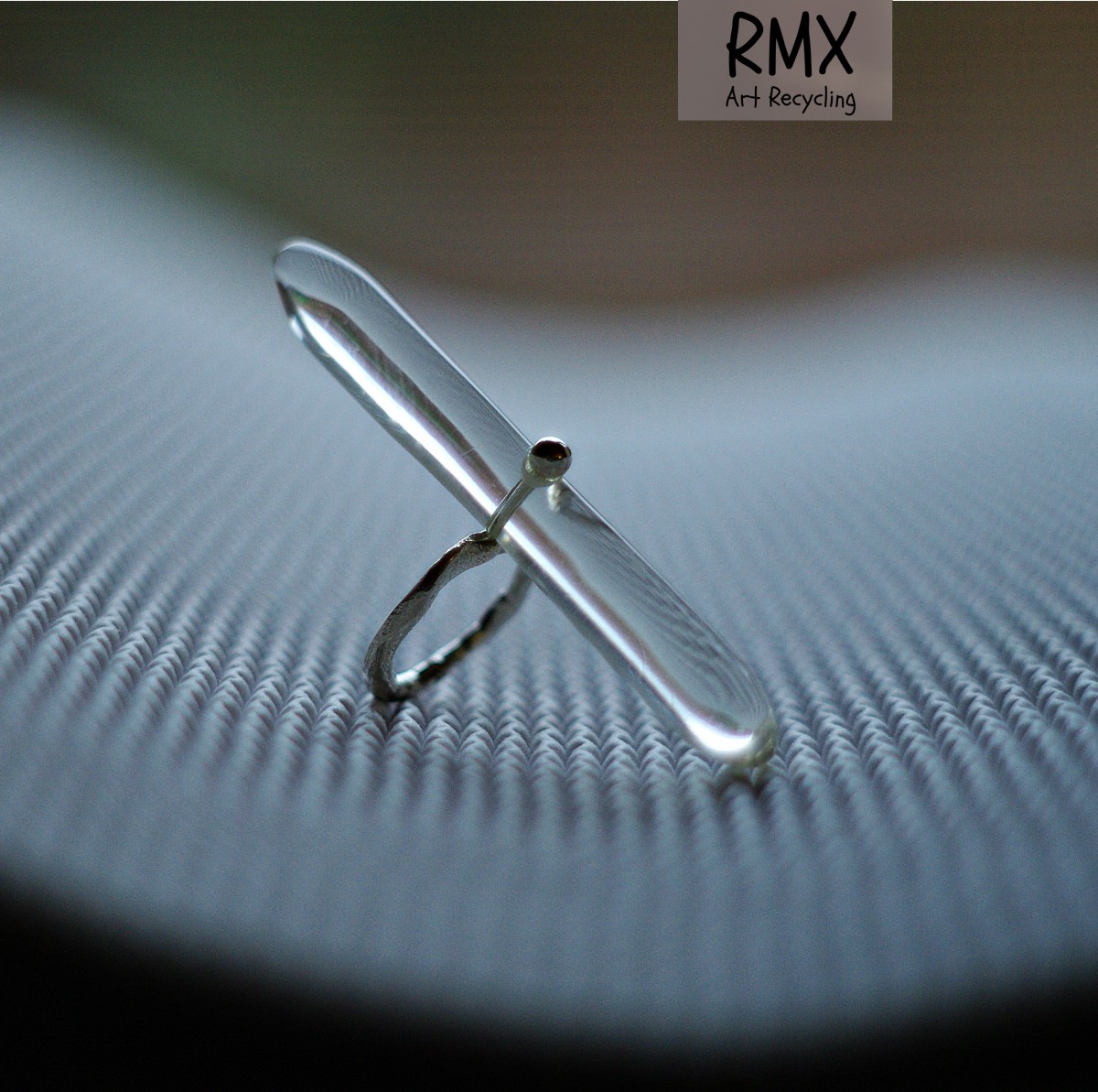 RMX Art Recycling plexiglass gyűrű